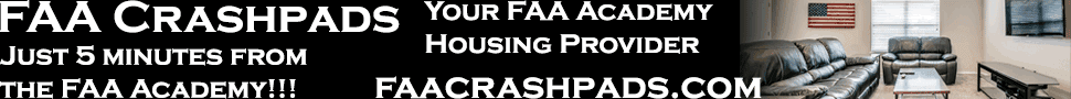 FAA CRASHPADS Just 5m from the FAA Academy!